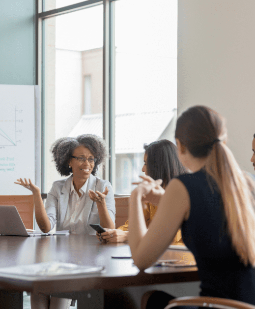 Group of women in meeting