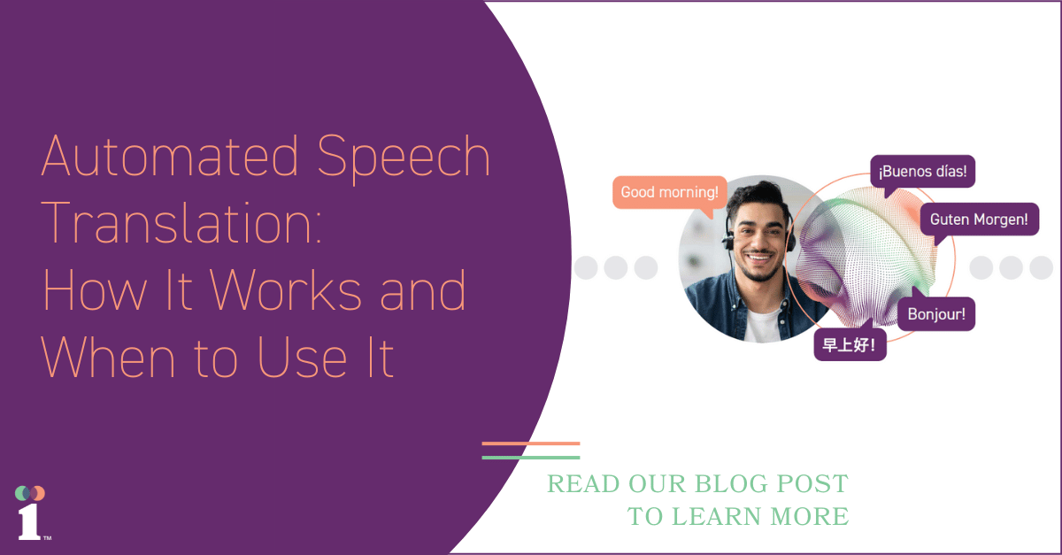 Automated Speech Translation